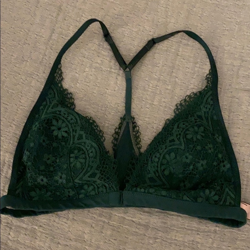 Green Victoria Secret bralette